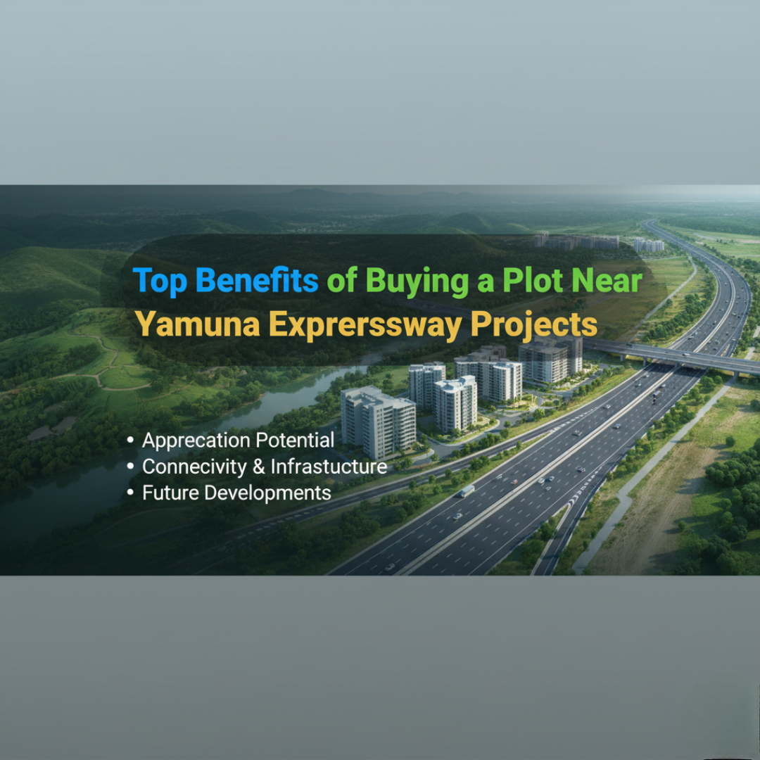 Top Benefits of Buying a Plot Near Yamuna Expressway Projects